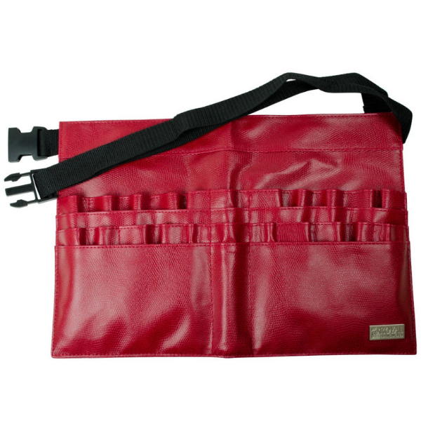 Royal & Langnickel - Red Leatherette 28 Compartment Brush Belt
