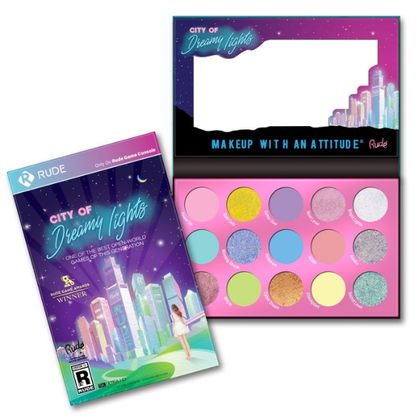 Rude Cosmetics - City of Dreamy Lights Pastel Palette