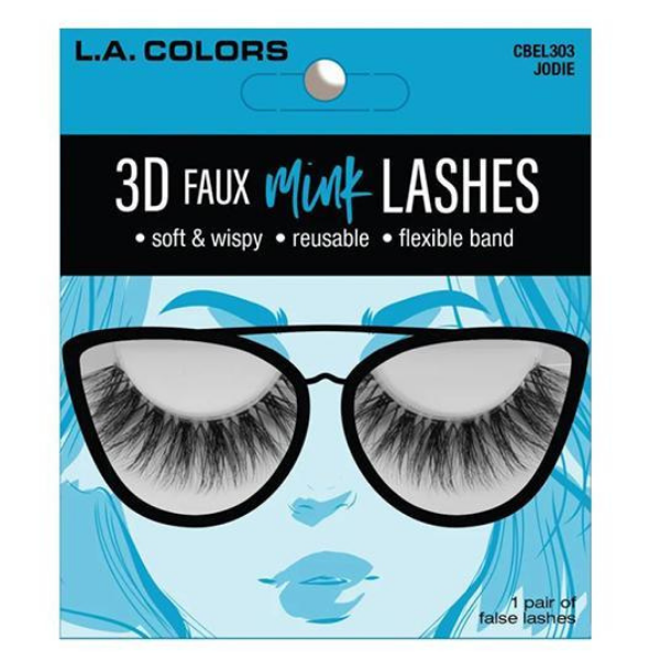 L.A. Colors - 3D Faux Mink Lashes Jodie