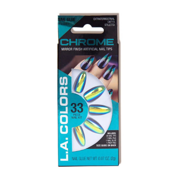 L.A. Colors - Chrome Nail Tips Extraterrestrial