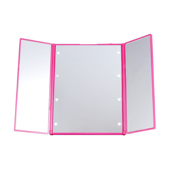 Lurella Cosmetics - LED Kickstand Mirror Pink Fierce