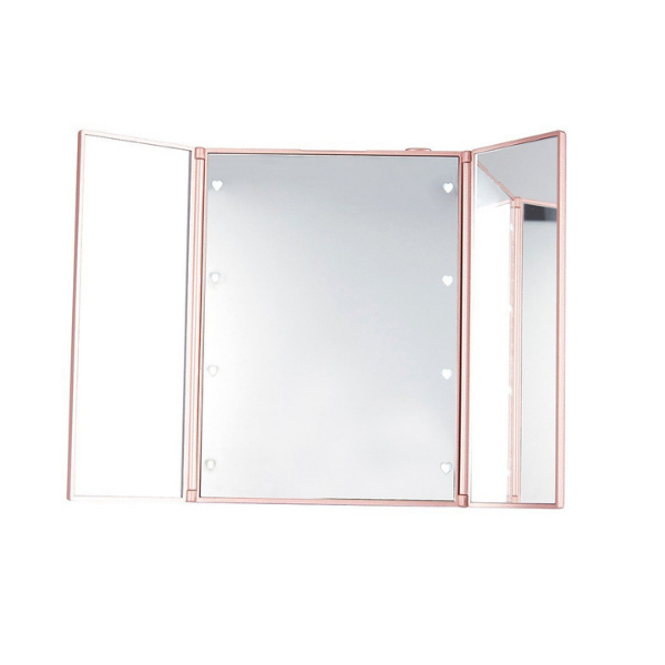 Lurella Cosmetics - LED Kickstand Mirror Royal Rose Gold