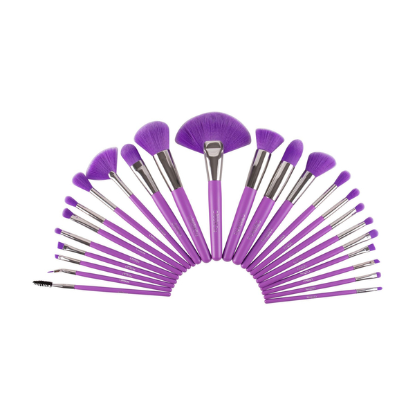 Beauty Creations - The Neon Purple 24pc Brush Set