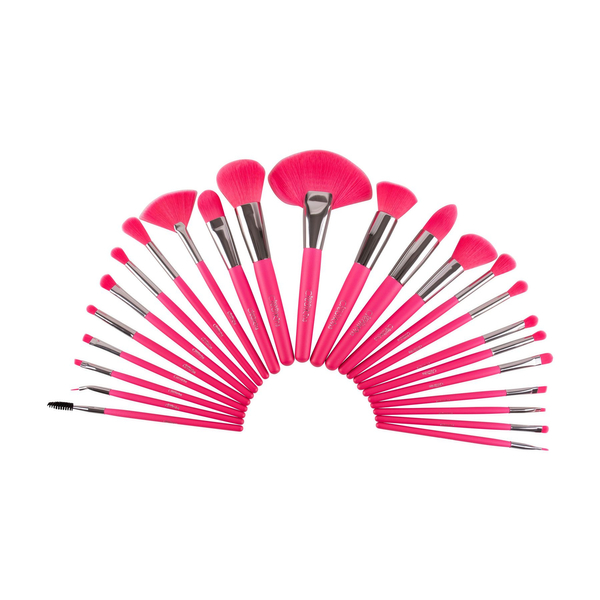 Beauty Creations - The Neon Pink 24pc Brush Set