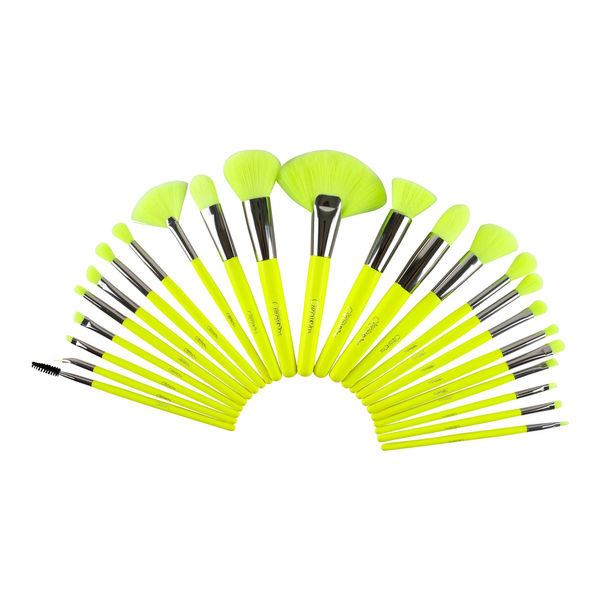 Beauty Creations - The Neon Yellow 24pc Brush Set