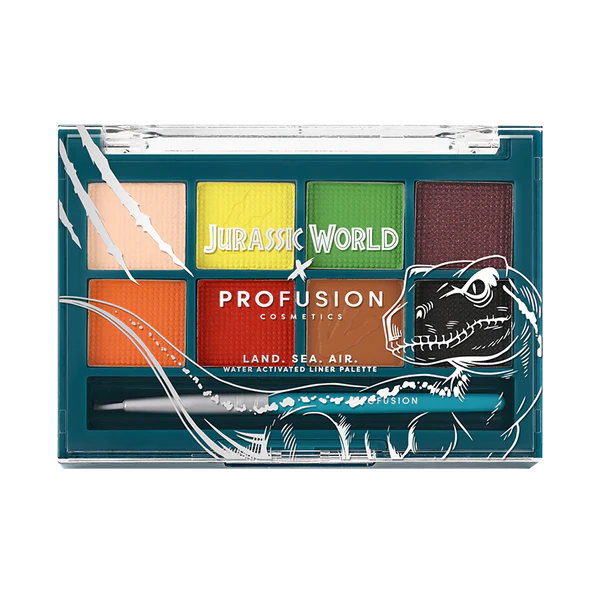 Profusion - Jurassic World Land Water Activated Liner Palette