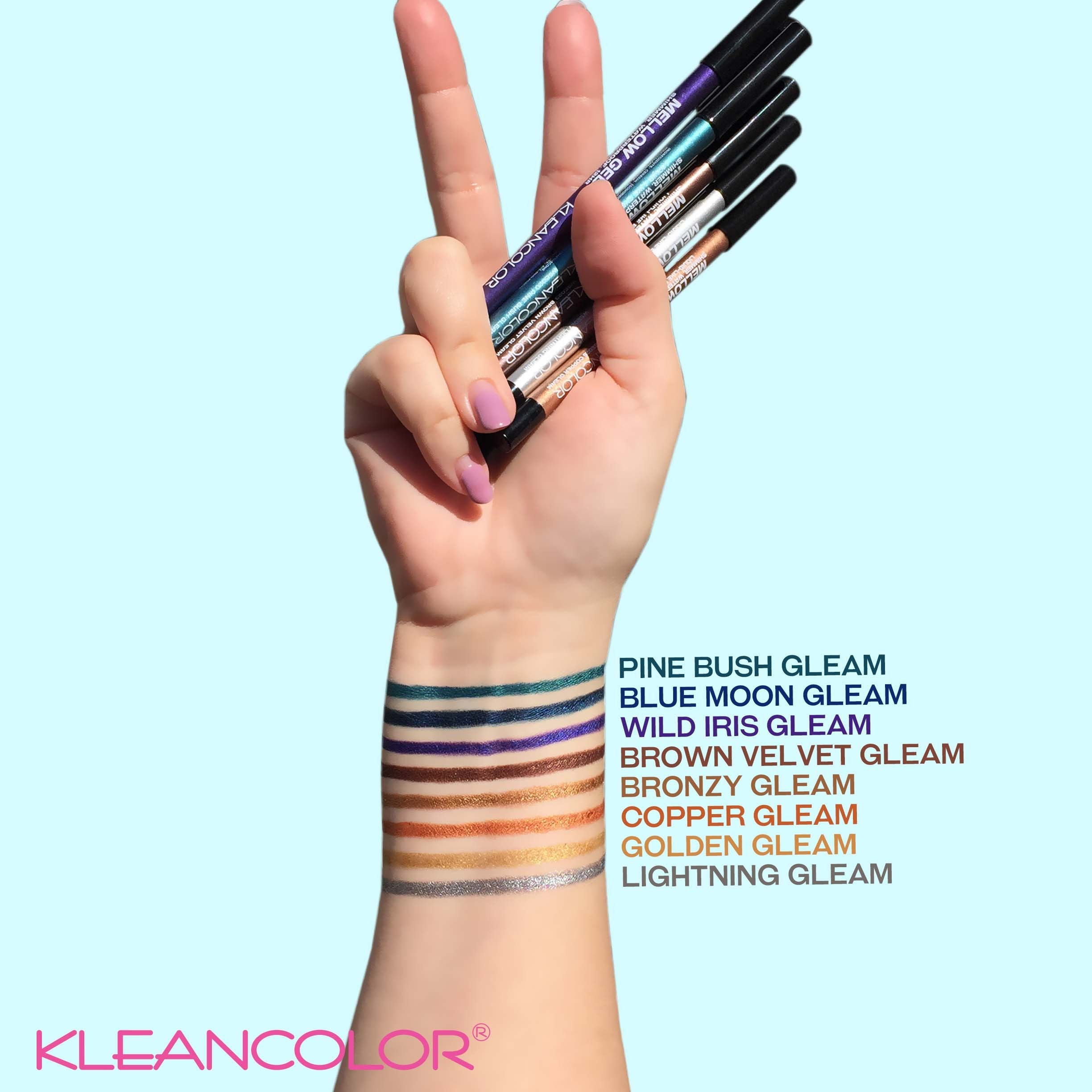 Kleancolor - Mellow Gel Eye Pencil Shimmer