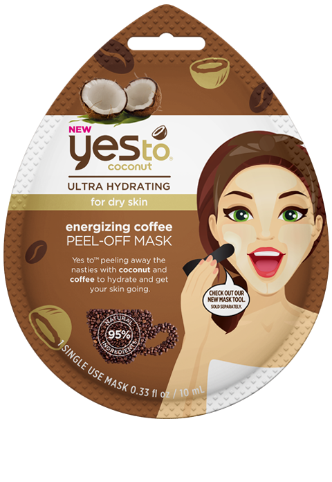 Yes To - Coconut Energizing Coffee Peel-Off Mask