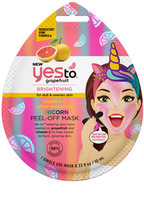 Yes To - Grapefruit Vitamin C Glow-Boosting Unicorn Peel-Off Mask