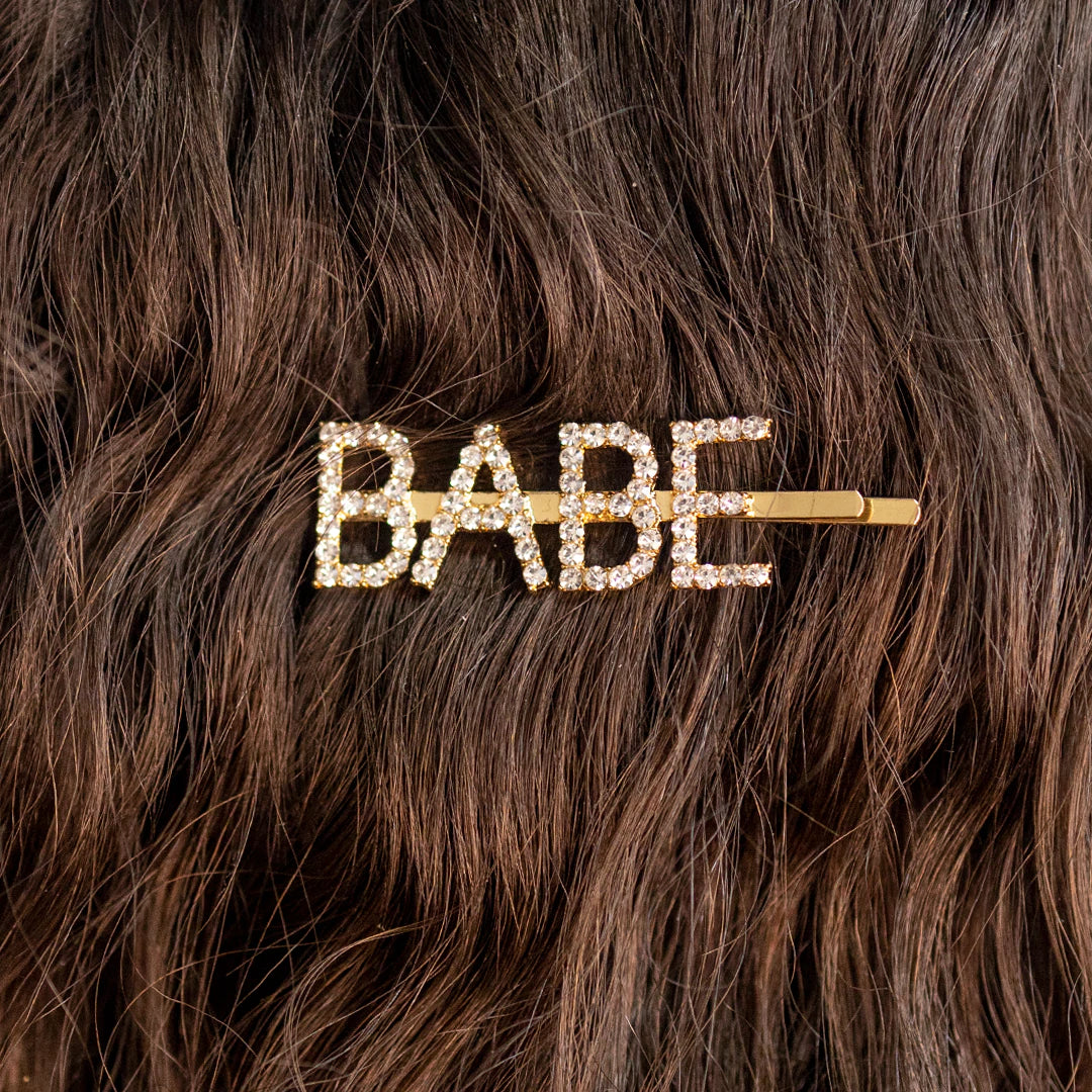 J.Babe - Sparkly Hair Clips - Babe