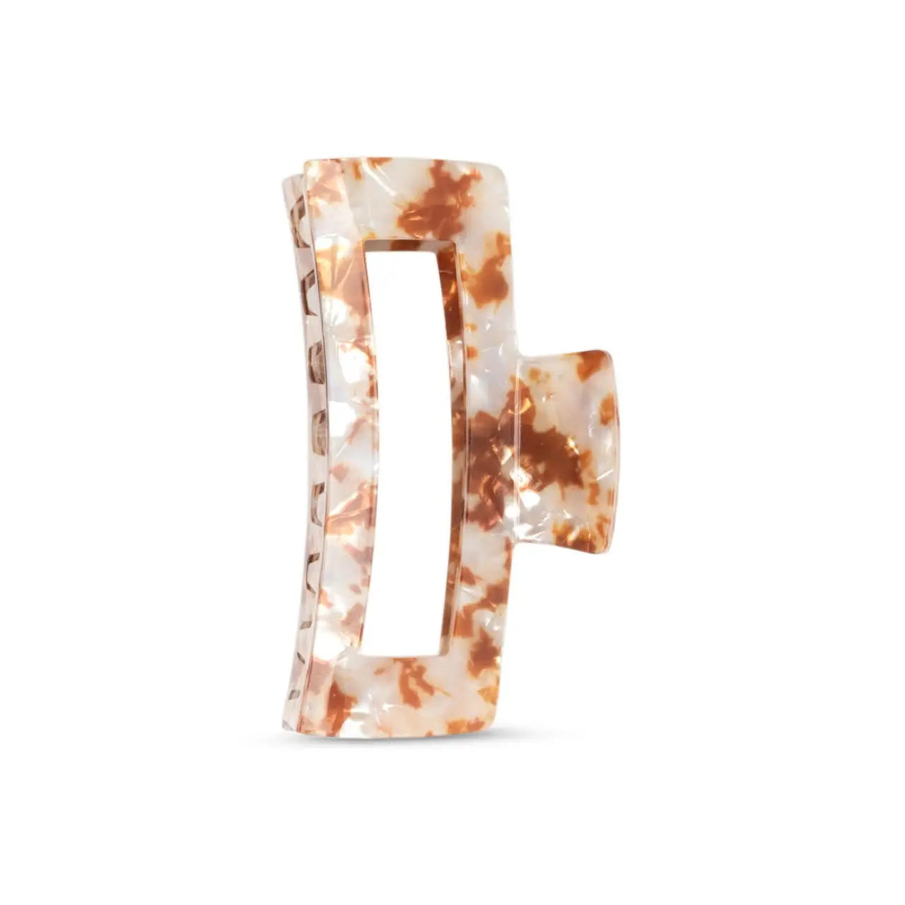 Kitsch - Eco-Friendly Jumbo Open Shape Claw Clip - Brown