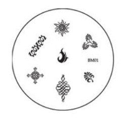 Nail Stamp Plate BM01