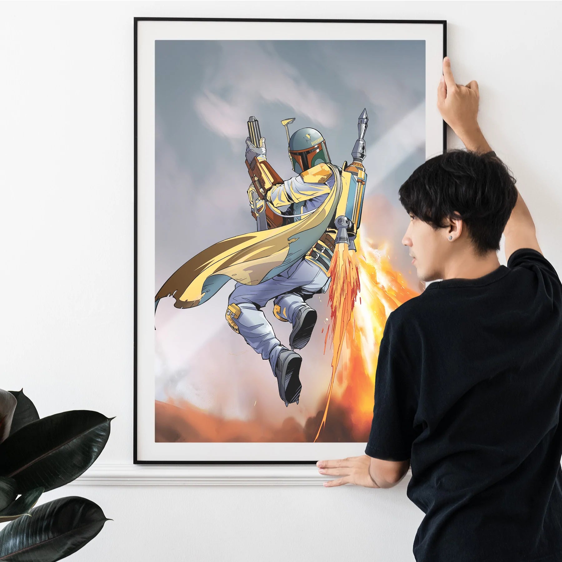 Short Story - Star Wars Poster A1 Boba Fett