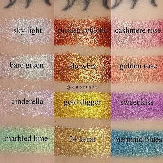 Makeup Addiction Cosmetics - Loose Pigment 'Golden Rose'