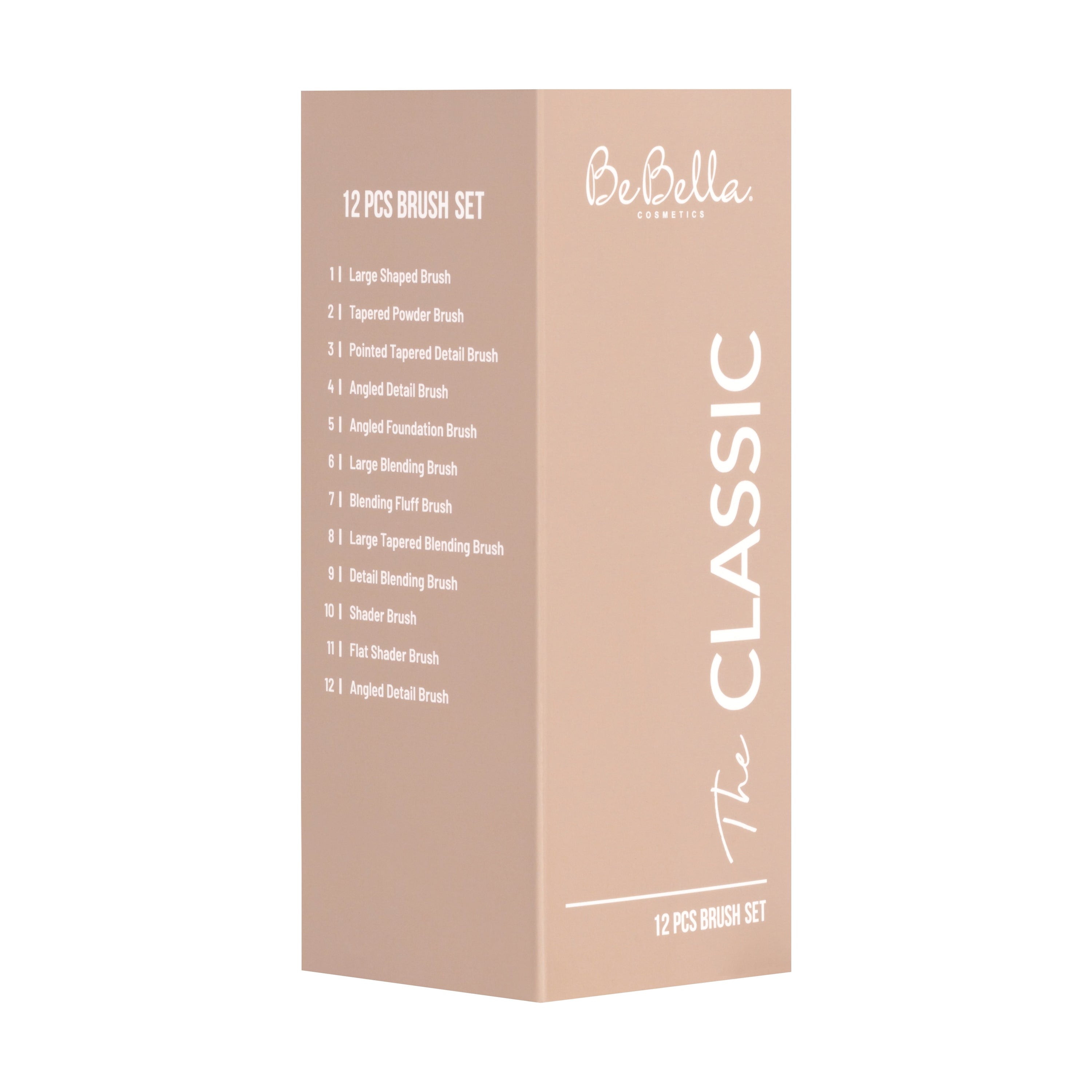 BeBella Cosmetics - The Classics 12pc Brush Set