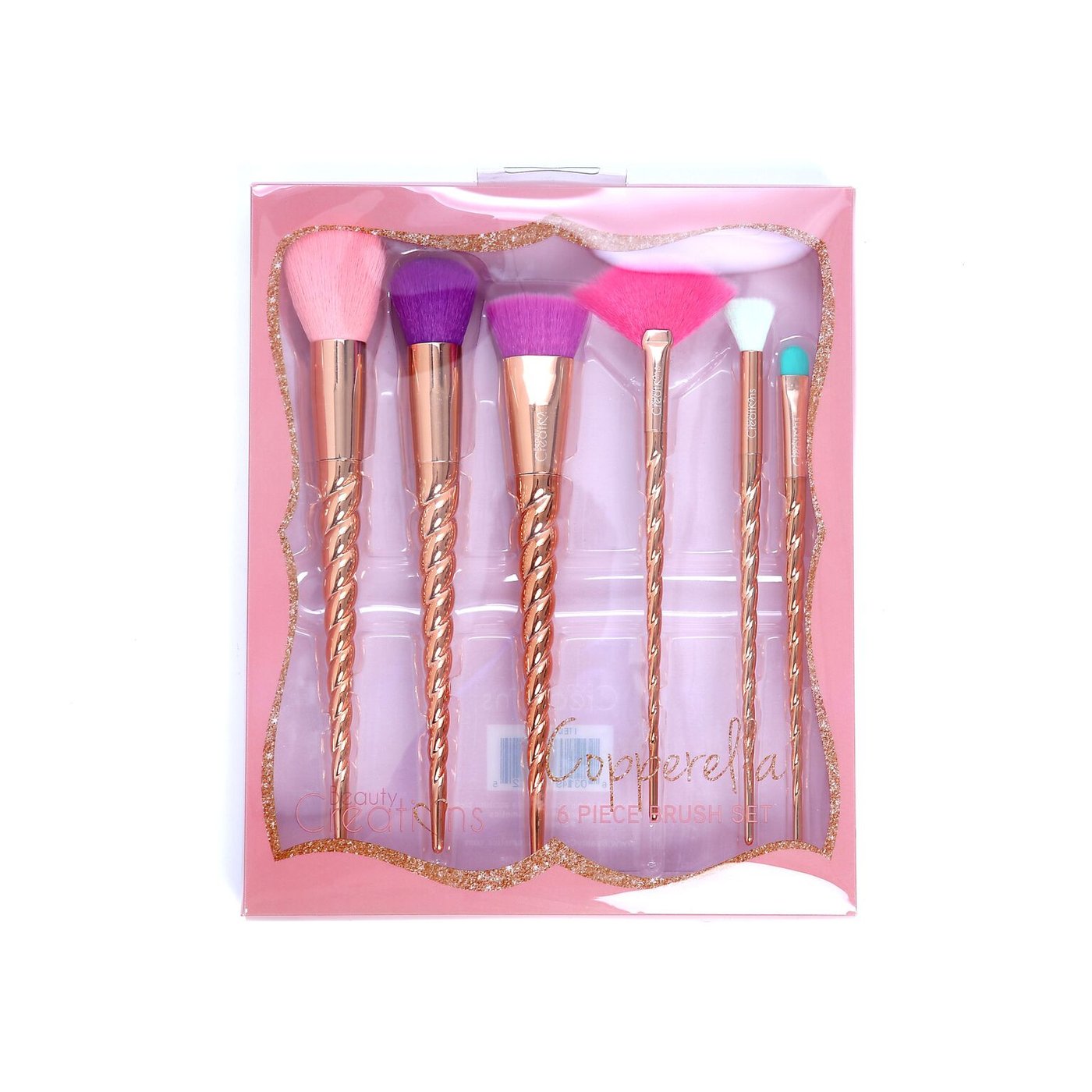 Beauty Creations - Copperella 6 Piece Makeup Brush Set