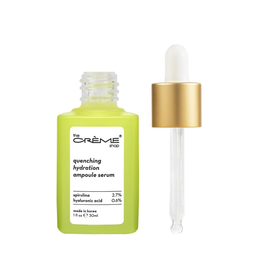 The Creme Shop - Quenching Hydration Ampoule Serum - Crèmecoction Spirulina + Hyaluronic Acid