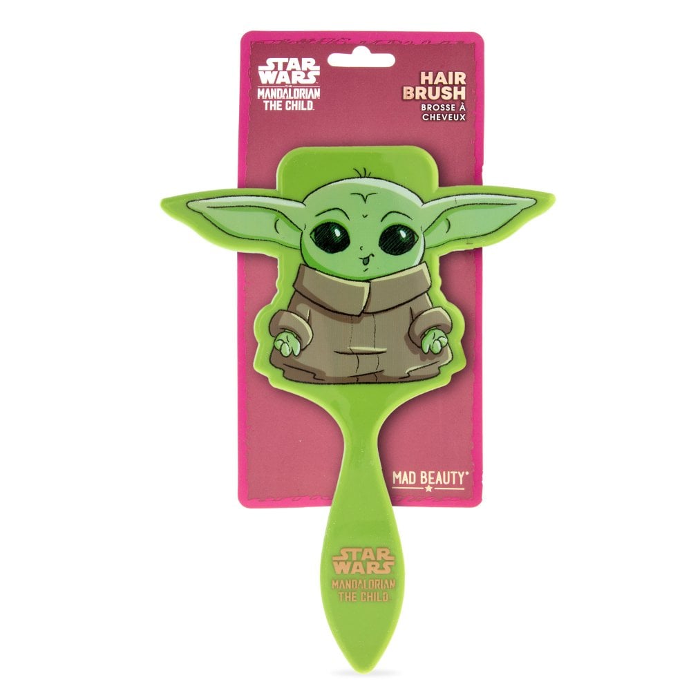 Mad Beauty - Star Wars Mandalorian The Child Moulded Paddle Brush