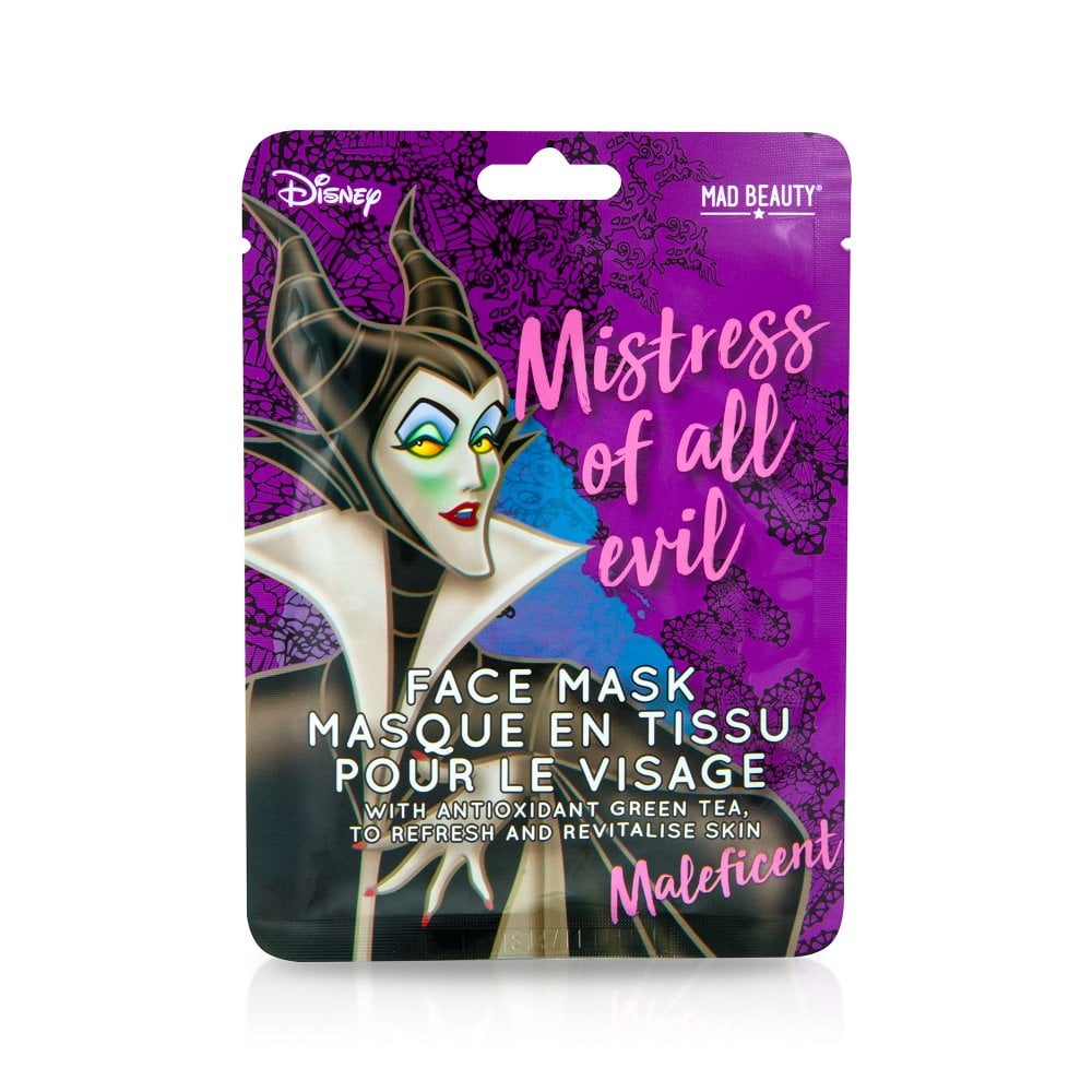 Mad Beauty - Disney Villains Face Mask Maleficent