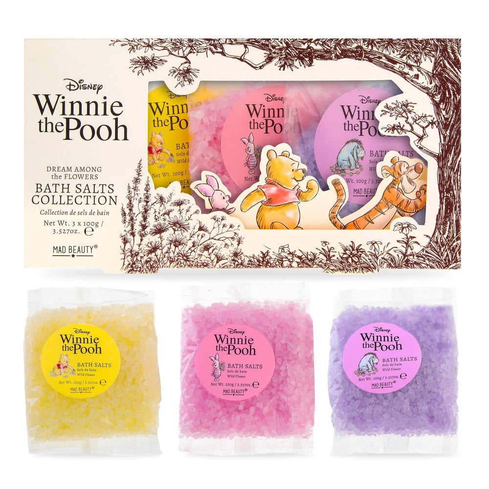 Mad Beauty - Disney Winnie The Pooh Bath Salt Trio
