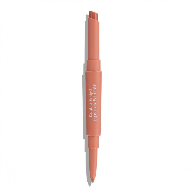 MCoBeauty - Double-Ended Lipstick & Liner Natural Peach