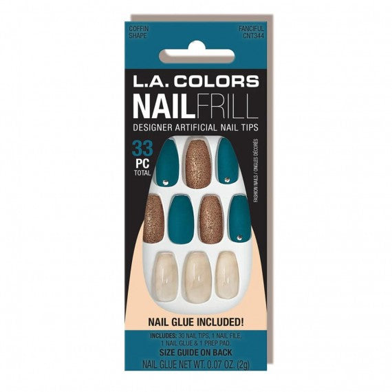 L.A. Colors - Nail Frill Nail Kit Fanciful