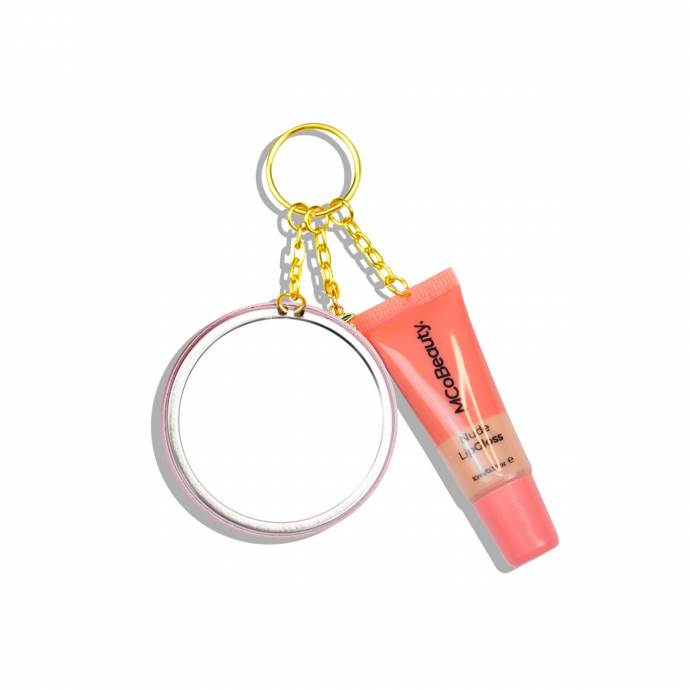 MCoBeauty - Fruity Beauty Key Chain Lipgloss & Mirror