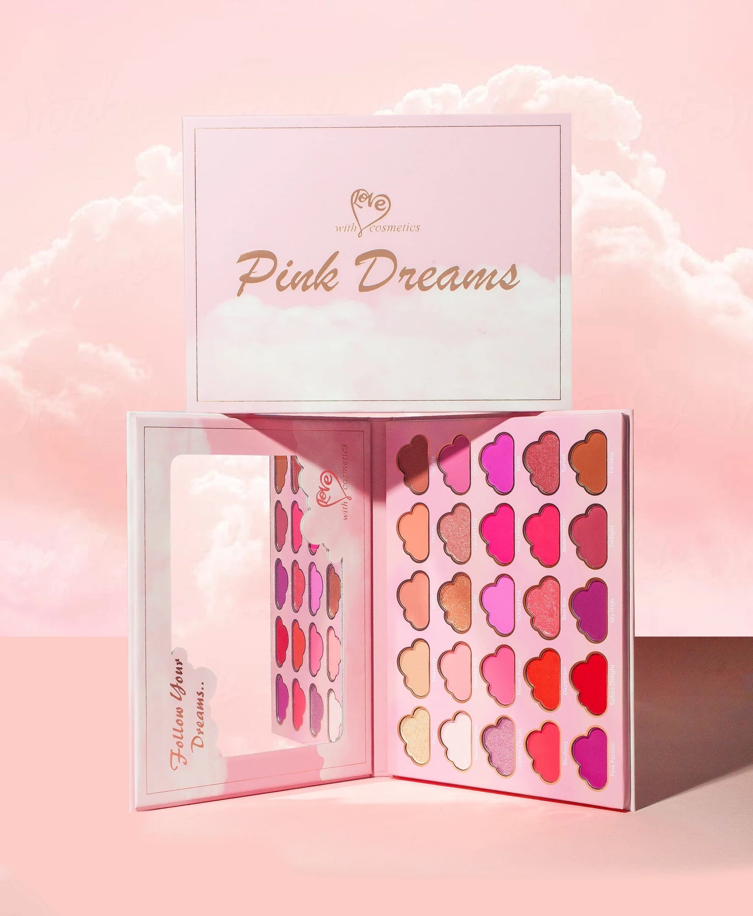 With Love Cosmetics - Pink Dreams Palette