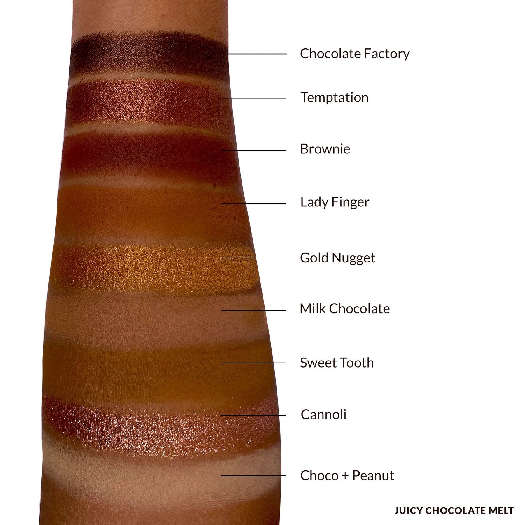 KimChi Chic - Juicy Nine Juicy Chocolate Melt Palette