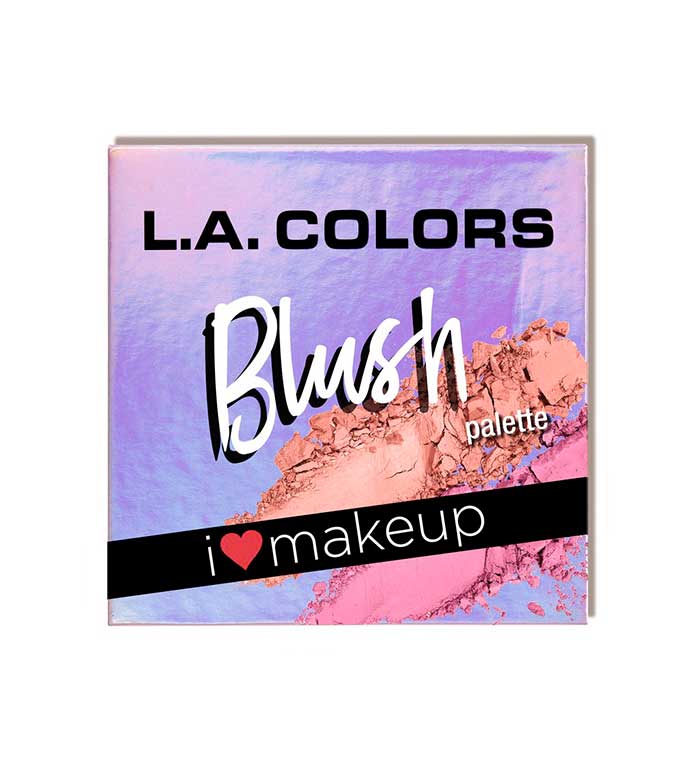 L.A. Colors - Beauty Booklet Blush Palette Getting Gorgeous