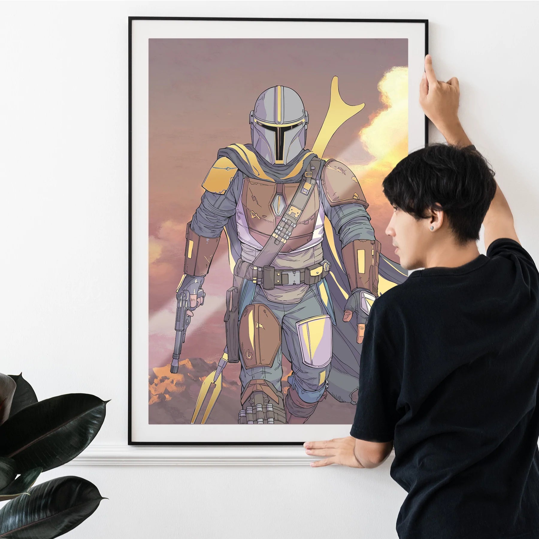 Short Story - Star Wars Poster A1 Mandalorian