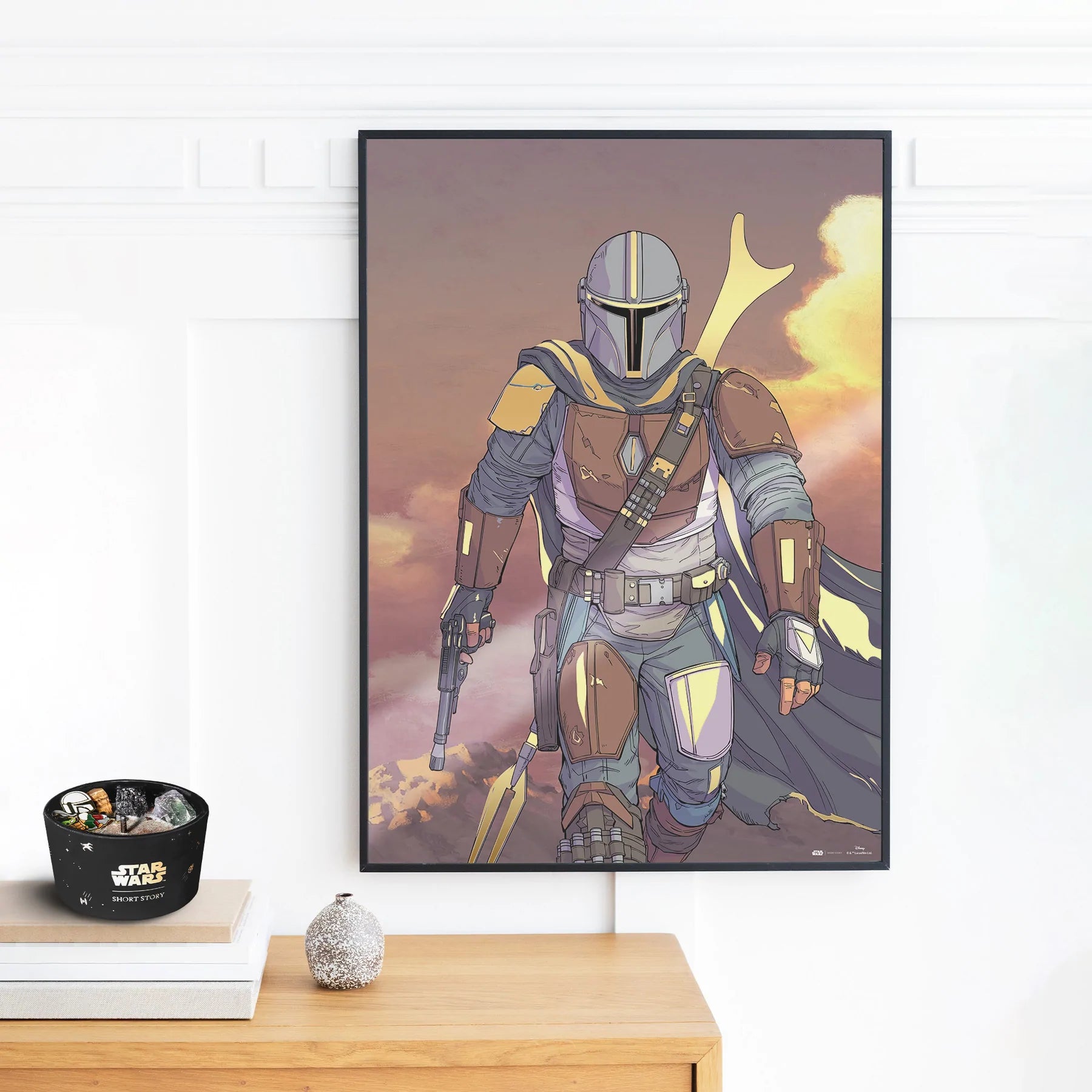 Short Story - Star Wars Poster A1 Mandalorian