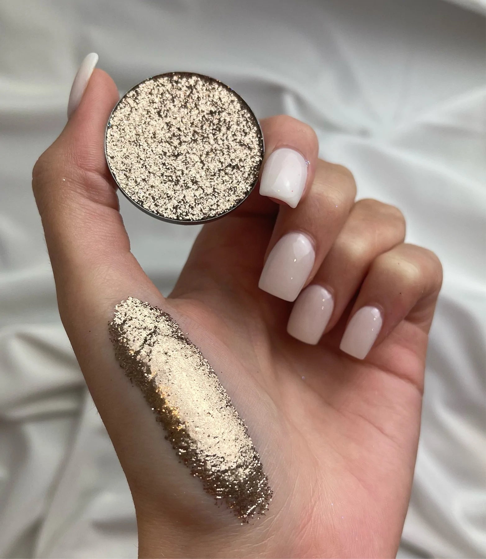 With Love Cosmetics - Pressed Glitter Mocha