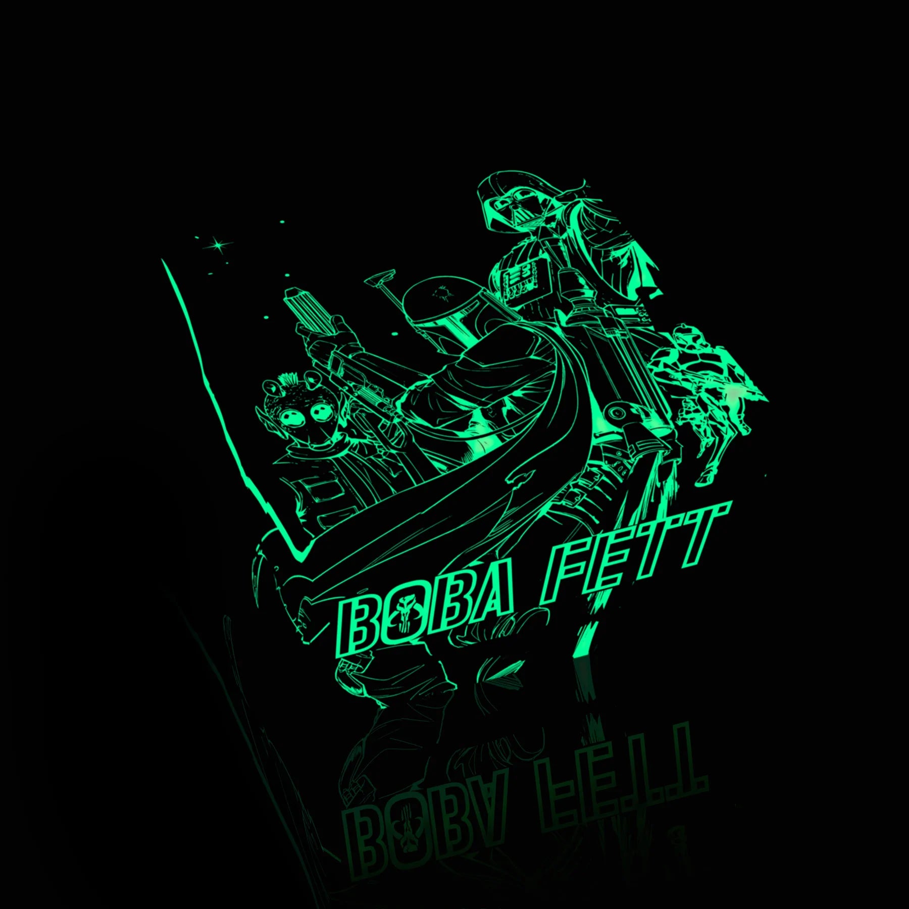 Short Story - Star Wars Candle Boba Fett