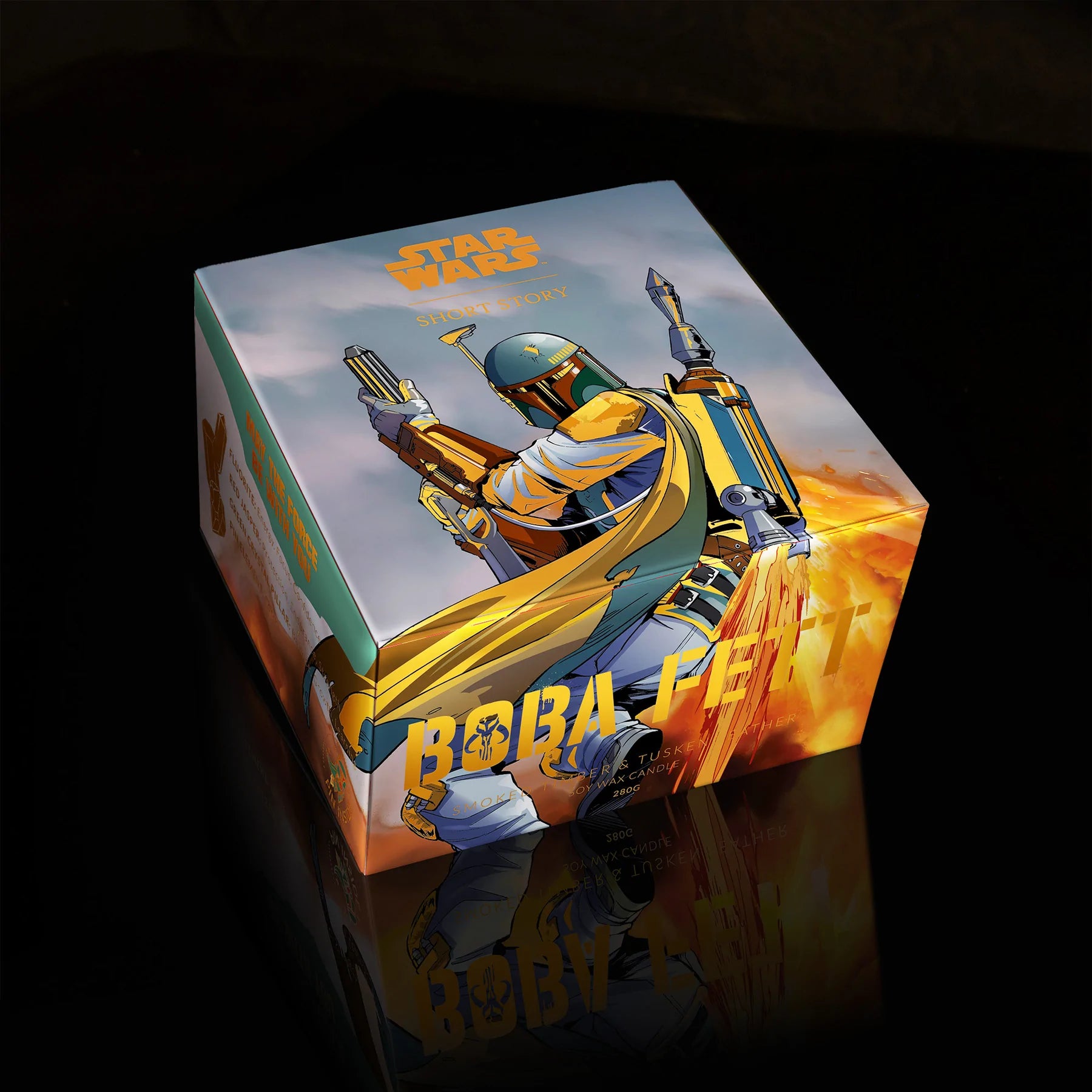 Short Story - Star Wars Candle Boba Fett