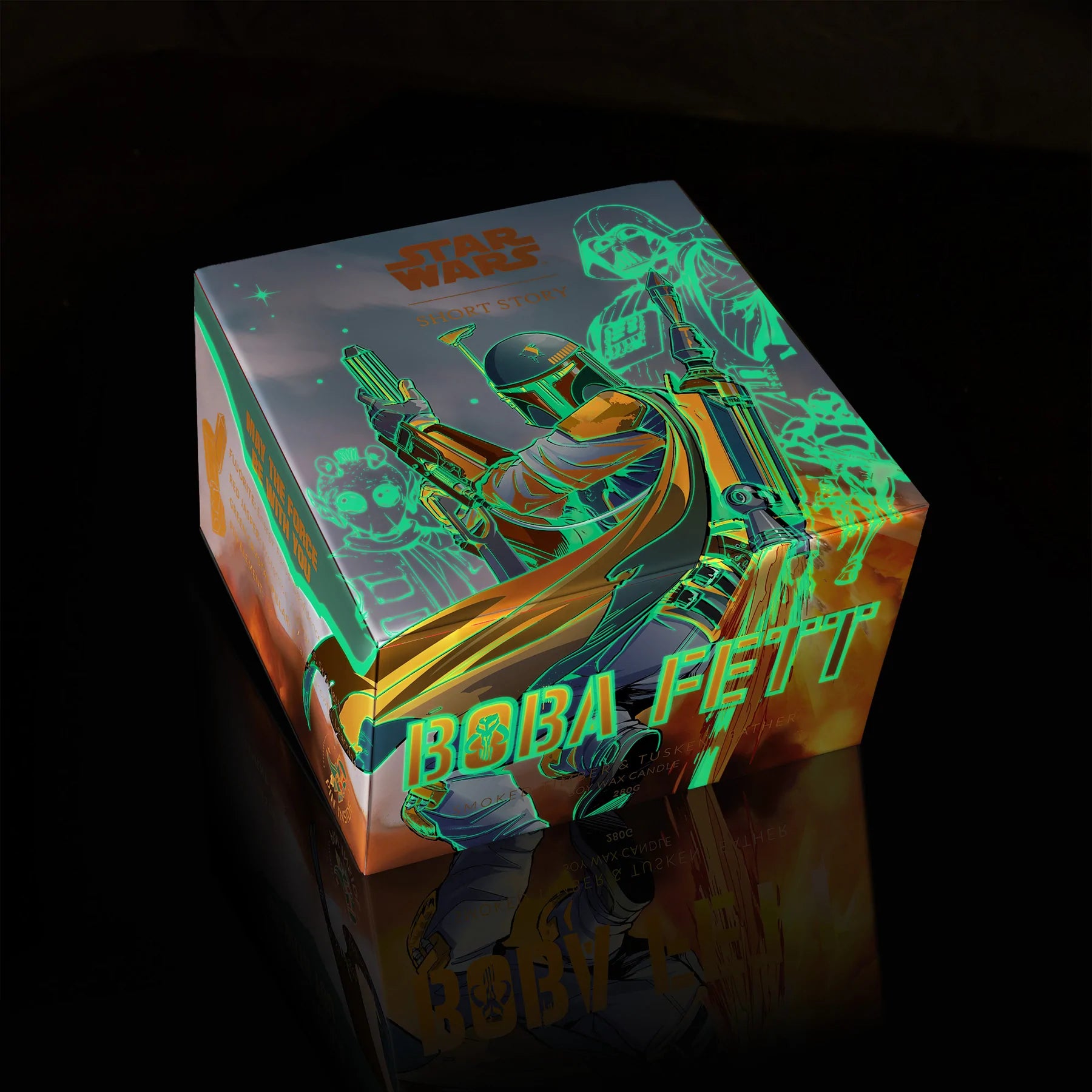 Short Story - Star Wars Candle Boba Fett