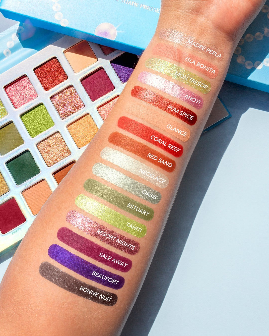 Amor Us - Pearl Paradise Pressed Pigment Palette