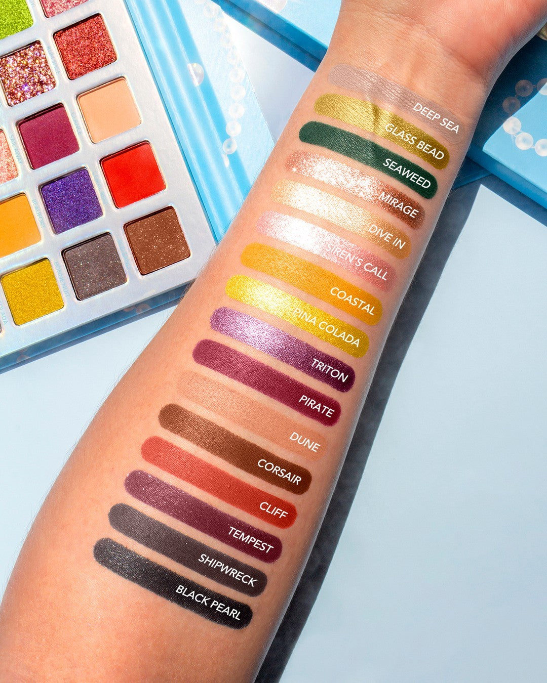 Amor Us - Pearl Paradise Pressed Pigment Palette