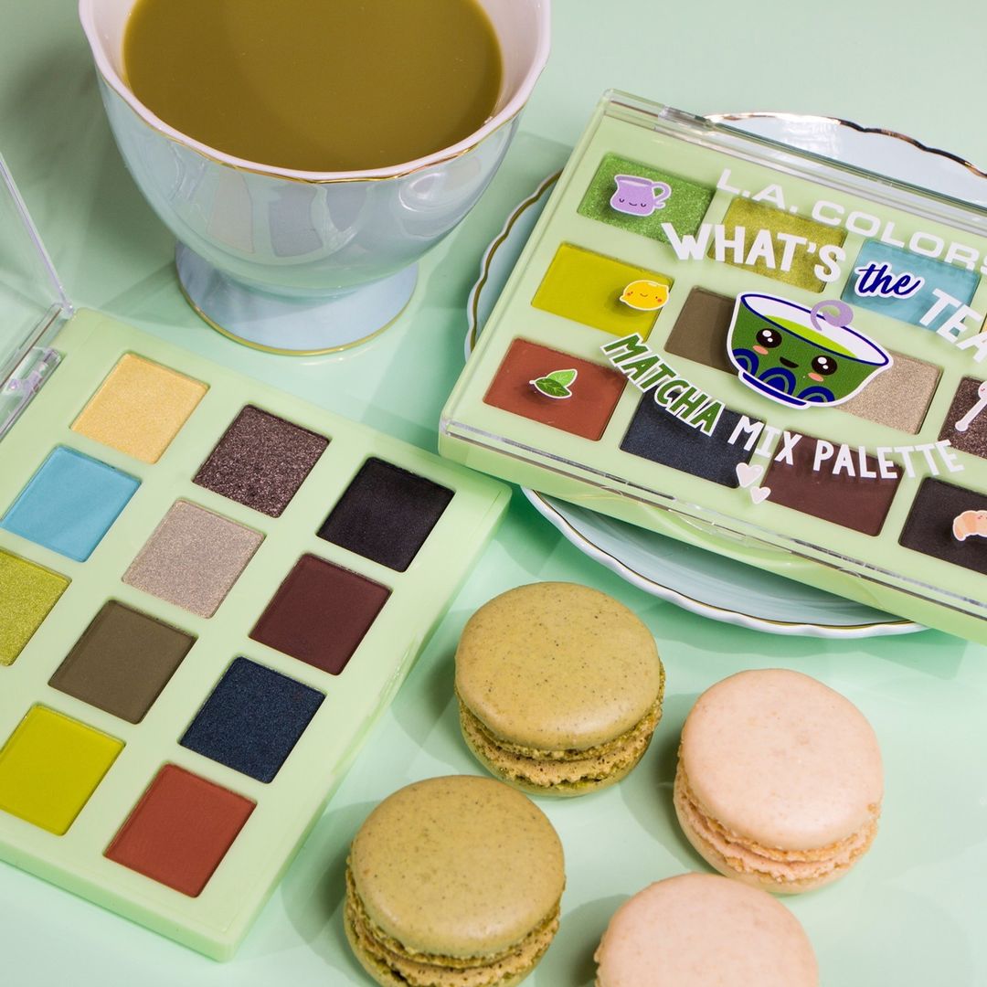 L.A. Colors - Let’s Talk Tea Matcha Mix Palette