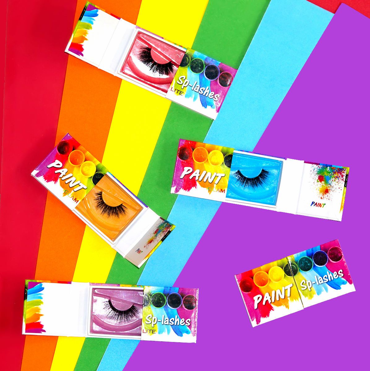 Glamlite Cosmetics - Paint Sp-lashes Yellow