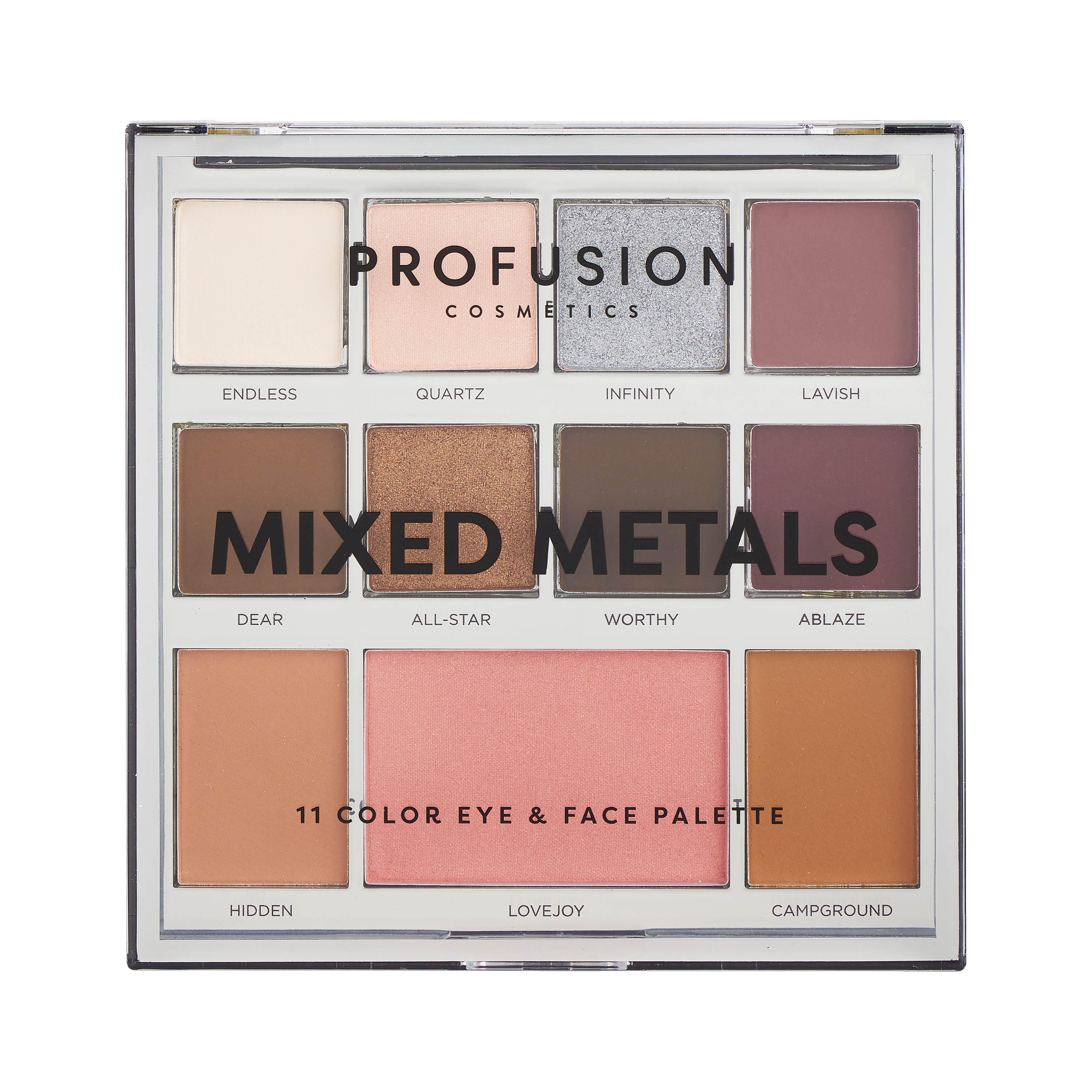 Profusion - Mixed Metals Face Kit Silver Chrome
