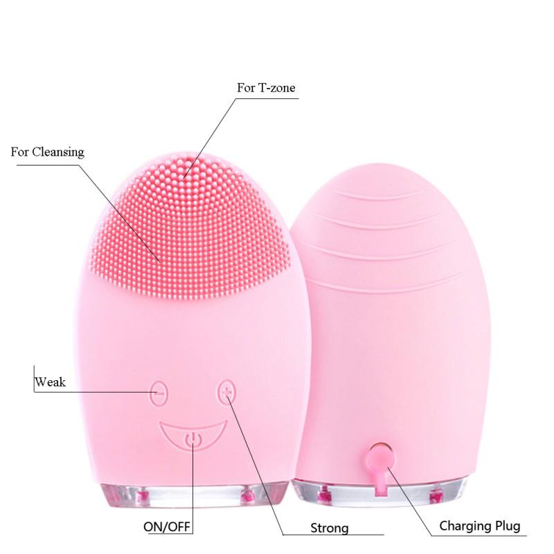 Electric Facial Cleaning Massage Brush
