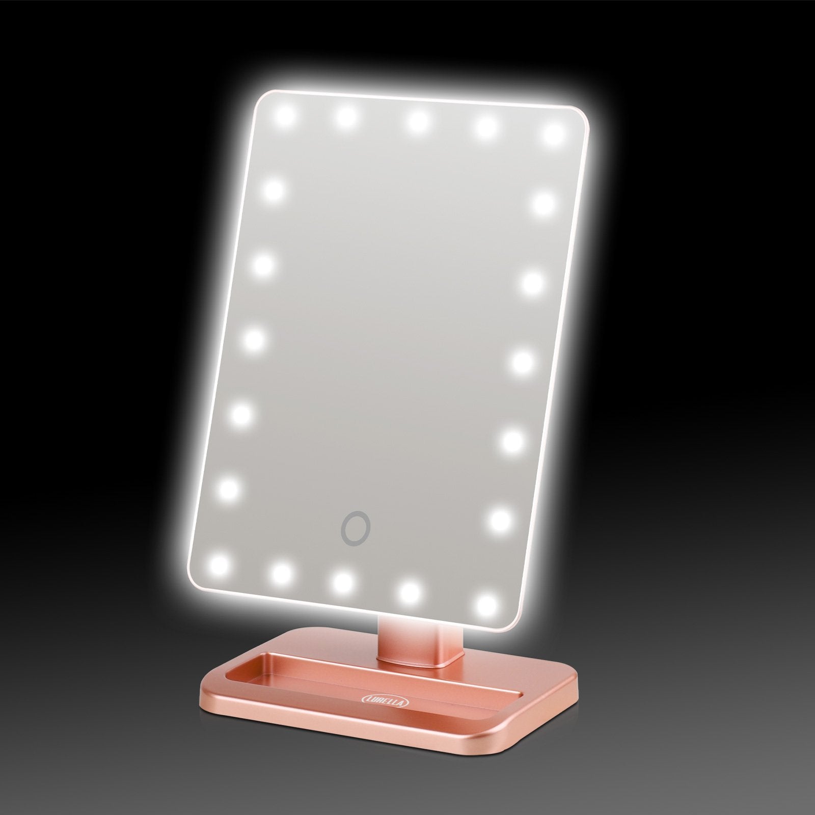 Lurella Cosmetics - Starbright LED Mirror Rose Gold
