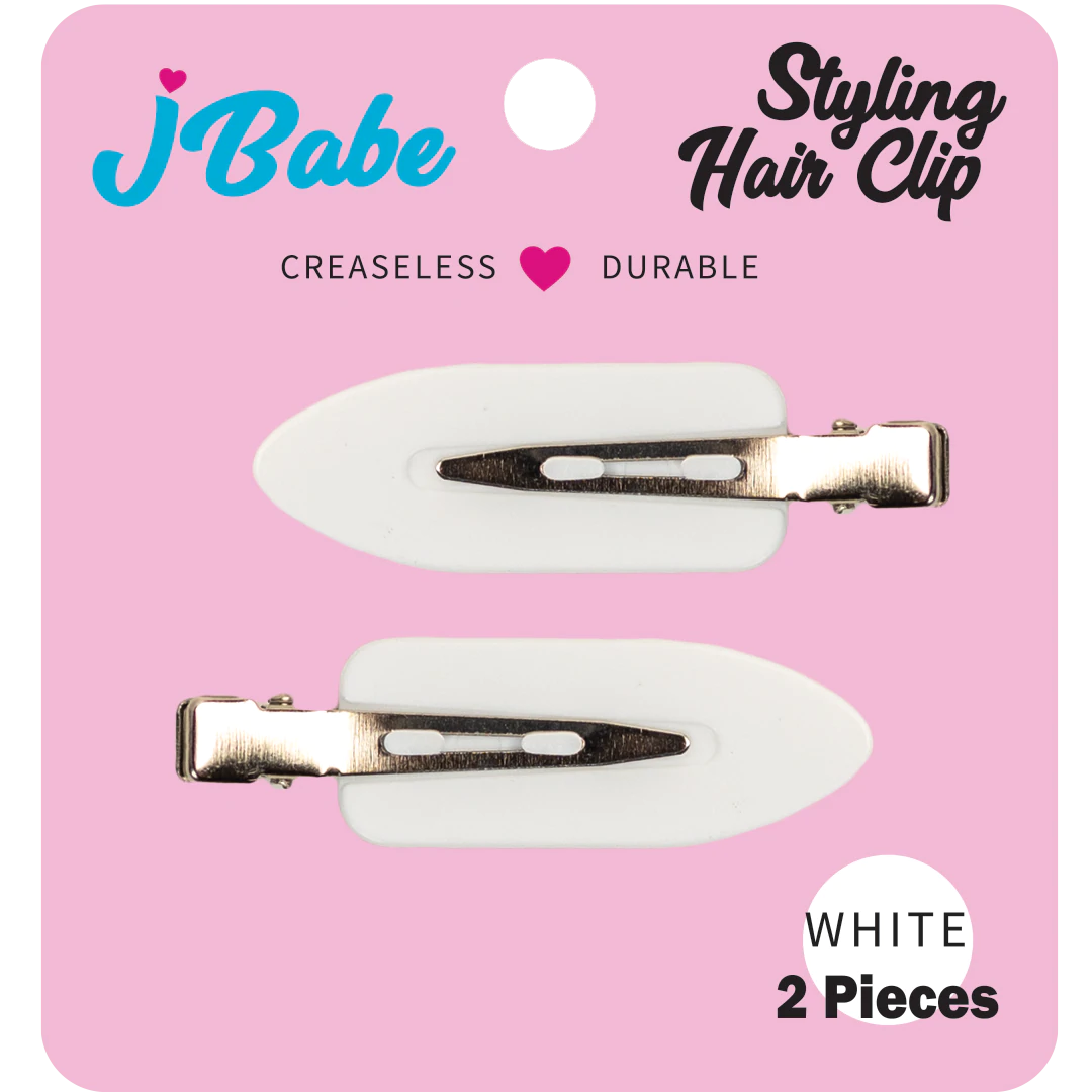 J.Babe - Styling Hair Clip - White