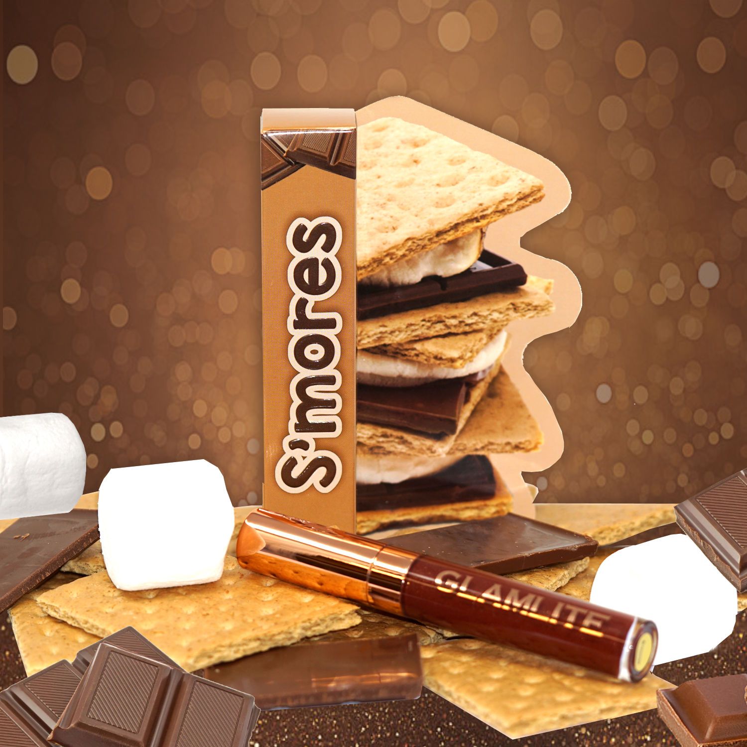 Glamlite Cosmetics -  S'mores Lip Gloss