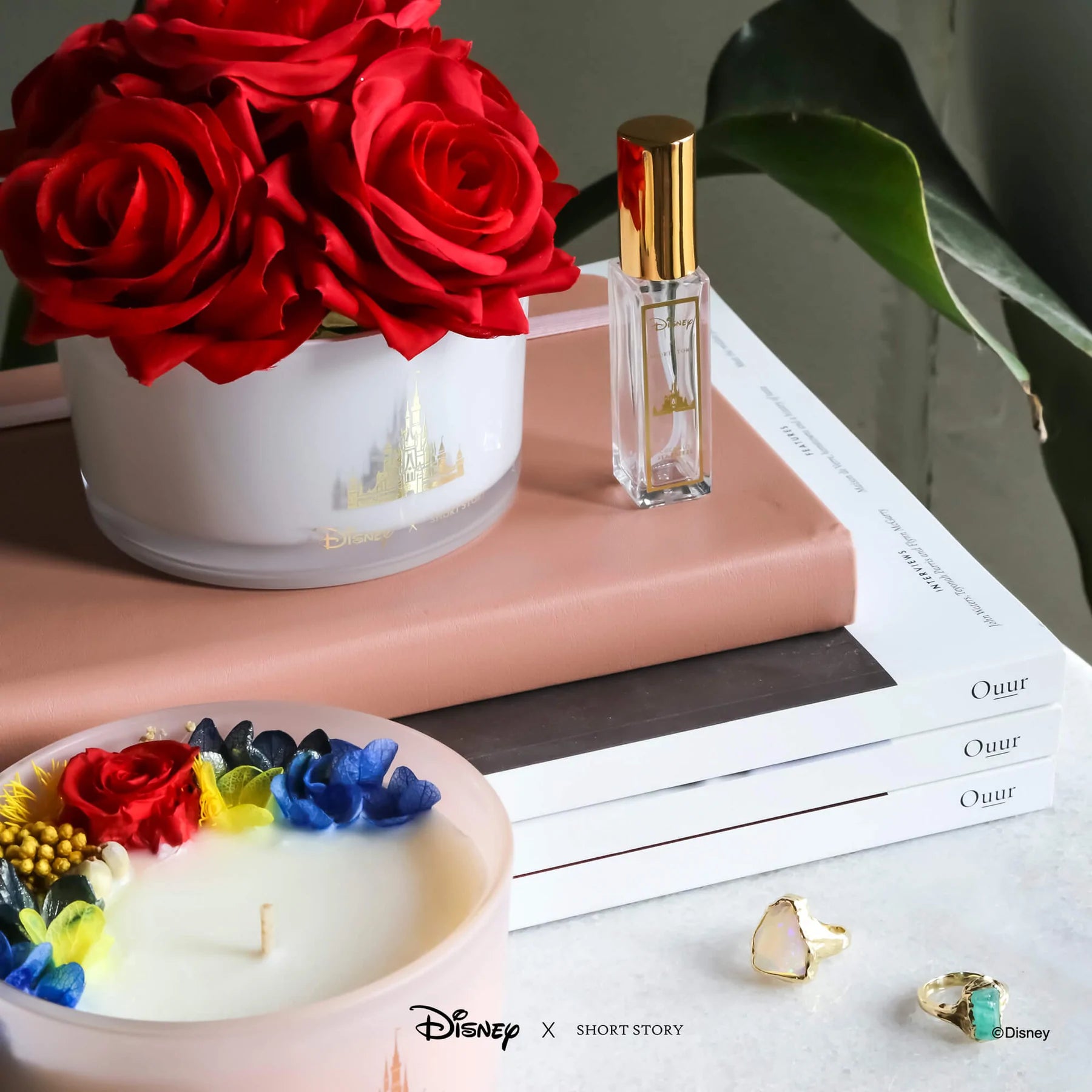 Short Story - Disney Diffuser Floral Bouquet Beauty and the Beast