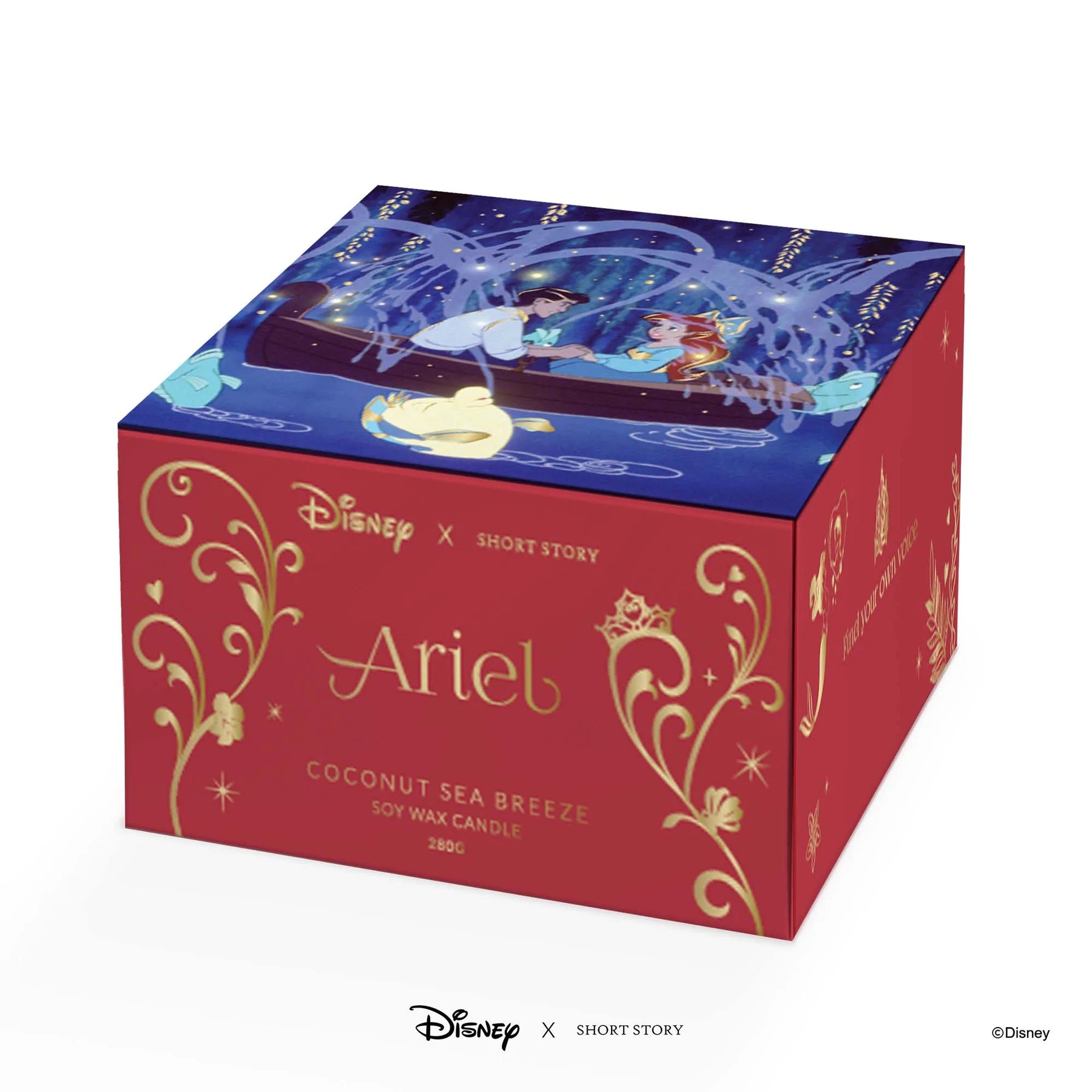Short Story - Disney Candle Ariel & Eric