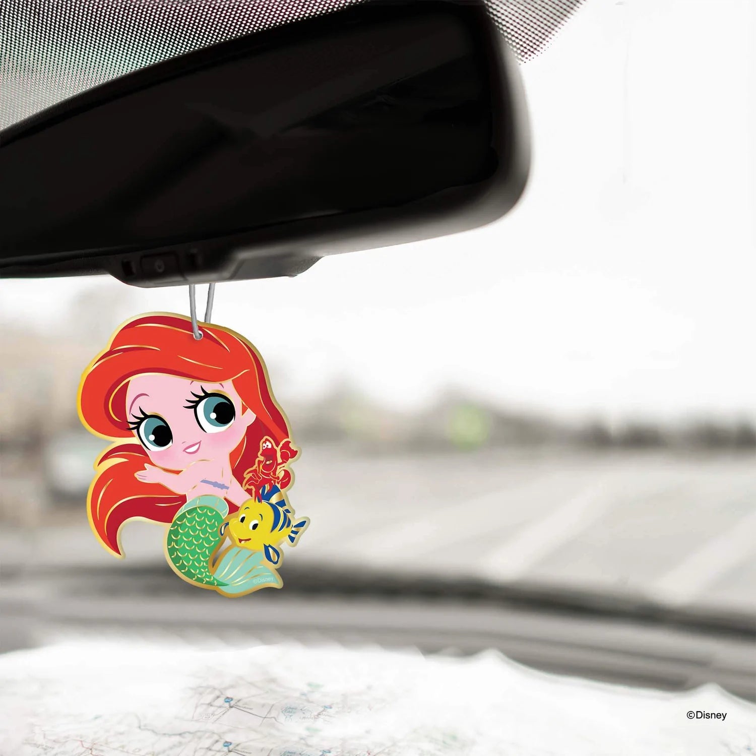 Short Story - Disney Car Air Freshener Ariel & Flounder & Sebastian