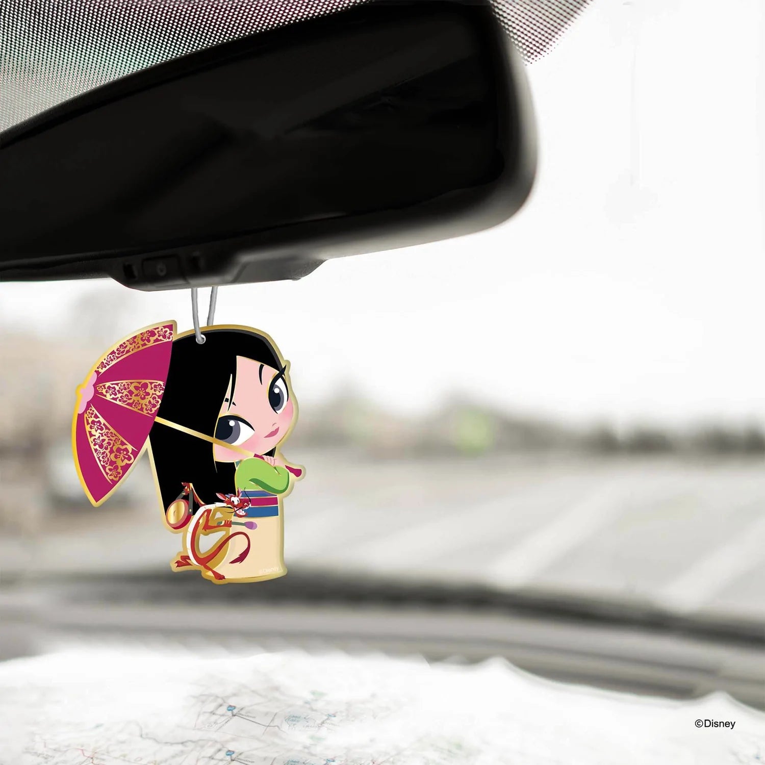 Short Story - Disney Car Air Freshener Mulan & Mushu