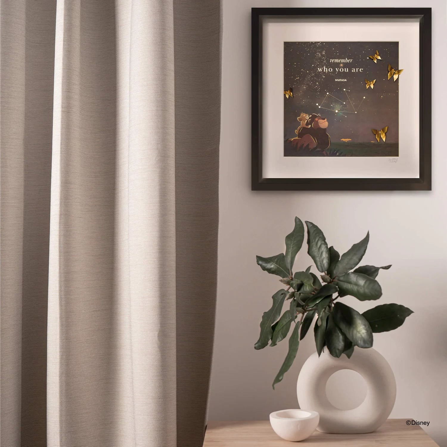 Short Story - The Lion King Black Frame The Stars
